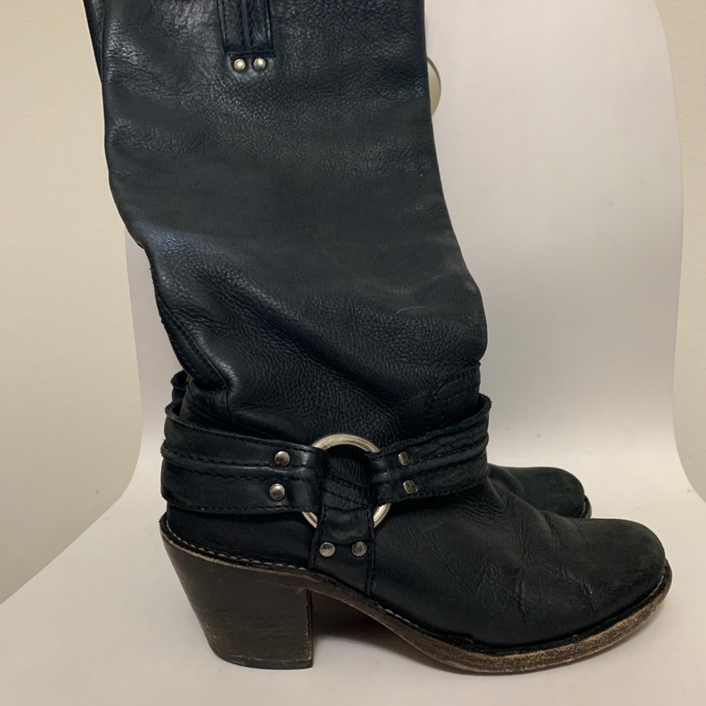Frye Carmen Harness Tall Boot